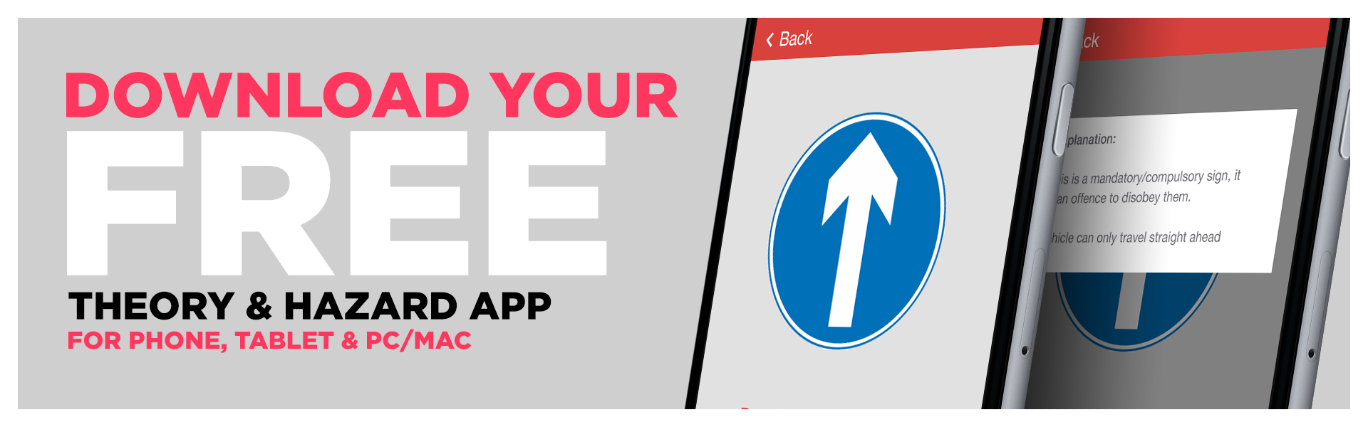Get FREE online theory test practice with the app - Driving lessons Gloucester